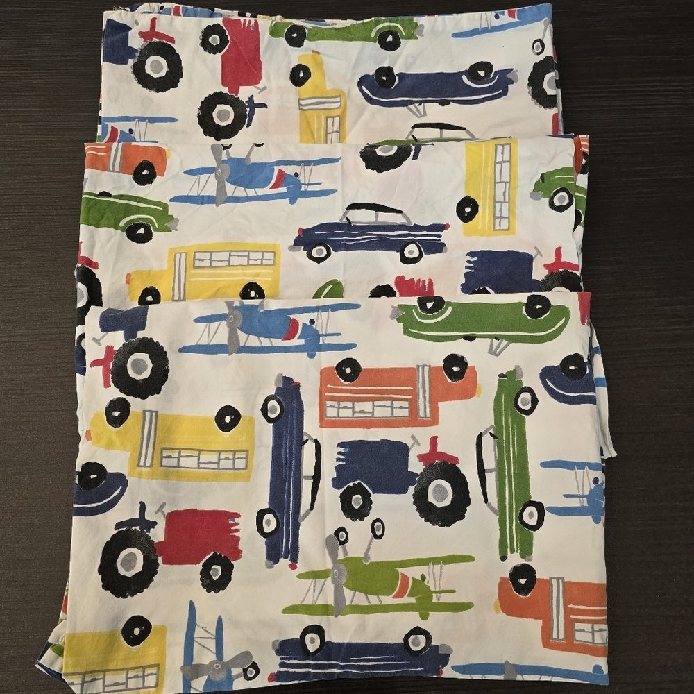 Pottery Barn Kids Transportation Pillowcase (3)